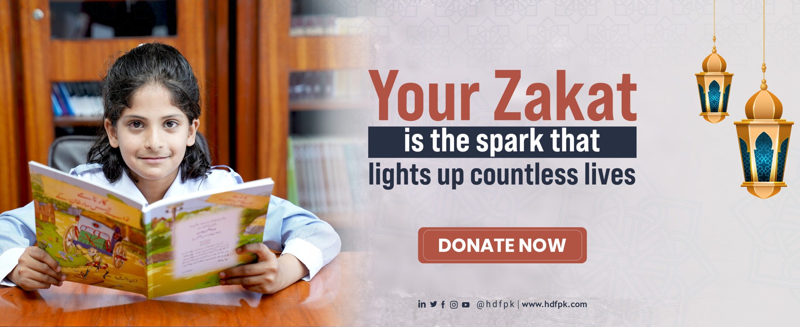 HDF Ramadan and Qurbani digital fundraising campaign